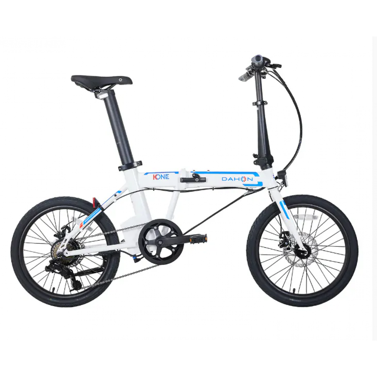 DAHON 大行 K-ONE 20吋 (9.5AH) 電動摺疊單車 - 100公里超長續航、禧瑪諾7速